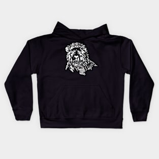 Lion African Tribal Design Kids Hoodie